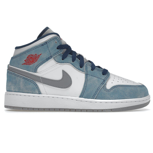 Jordan 1 mid French blue (gs)