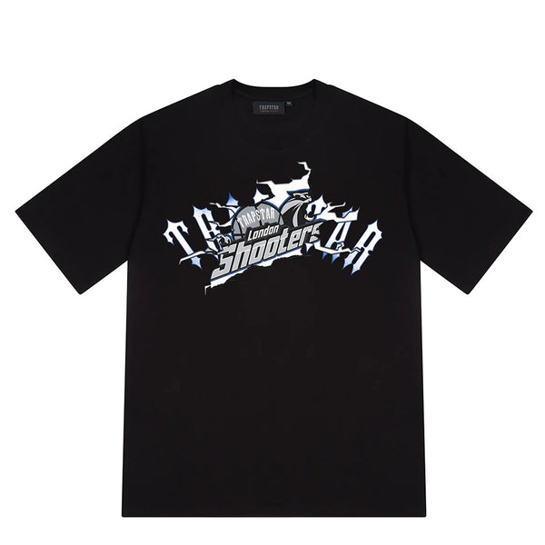 Trapstar T-Shirt Nera "Shooters Breakthrough"