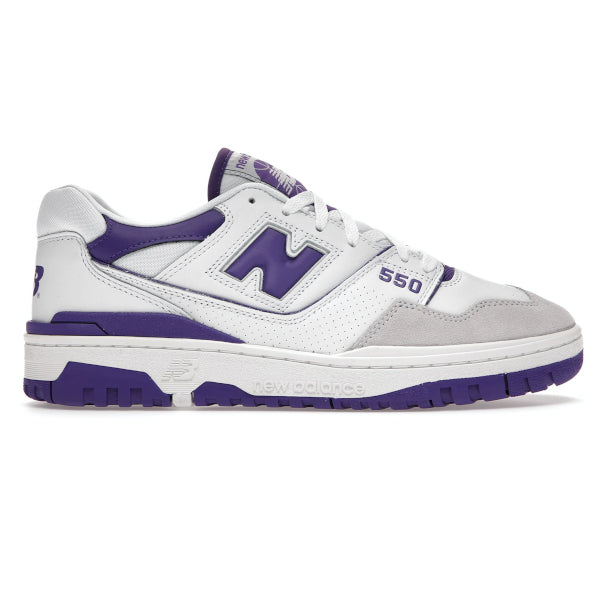 New balance 550 white purple