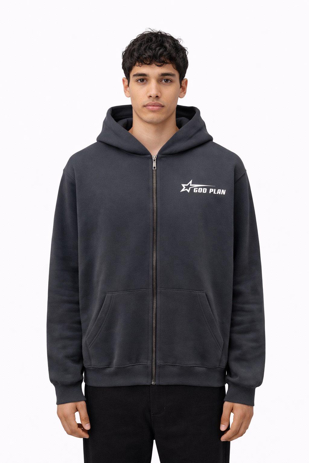 GOD PLAN HOODIE PIOMBO