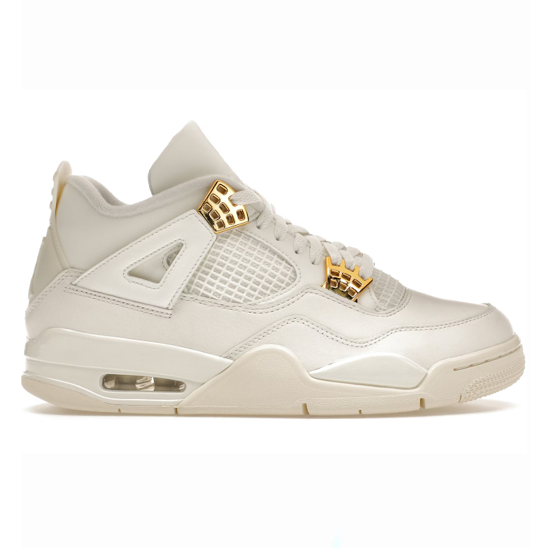 Air jordan 4 metallic gold