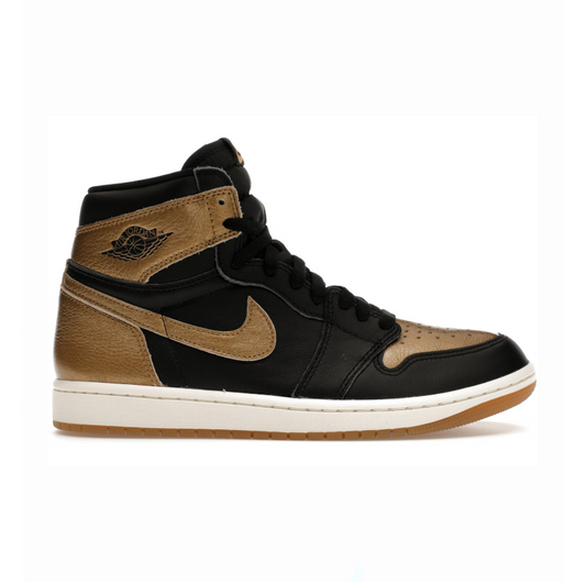 Air Jordan 1 High black gold