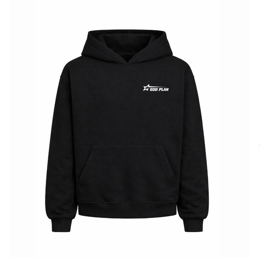GOD PLAN PERFECT HOODIE NERA BOX LOGO