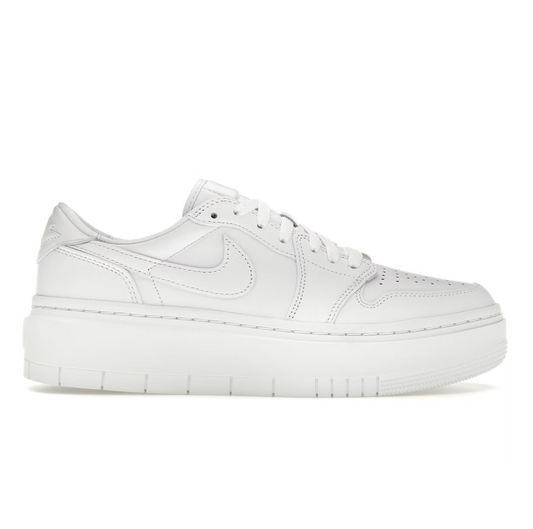 Jordan 1 Elevate Low Triple Bianco