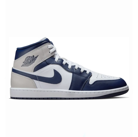 Air Jordan 1 mid Midnight grey navy