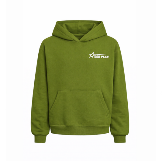 GOD PLAN PERFECT HOODIE GREEN BOX LOGO