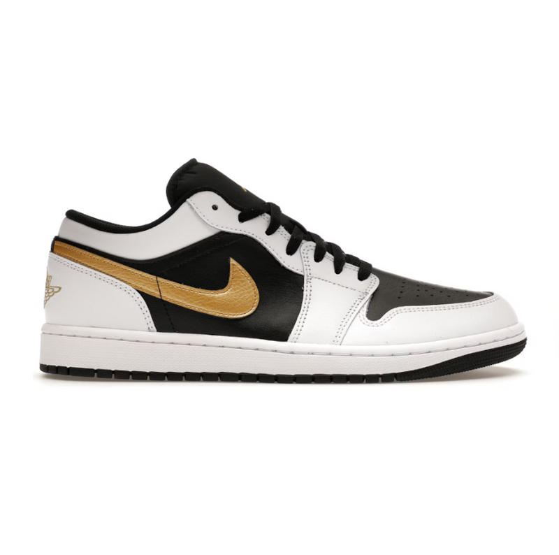 Air Jordan 1 mid low "gold swoosh"