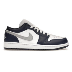 AIR Jordan 1 Low Wolf Grigio Notte Blu navy