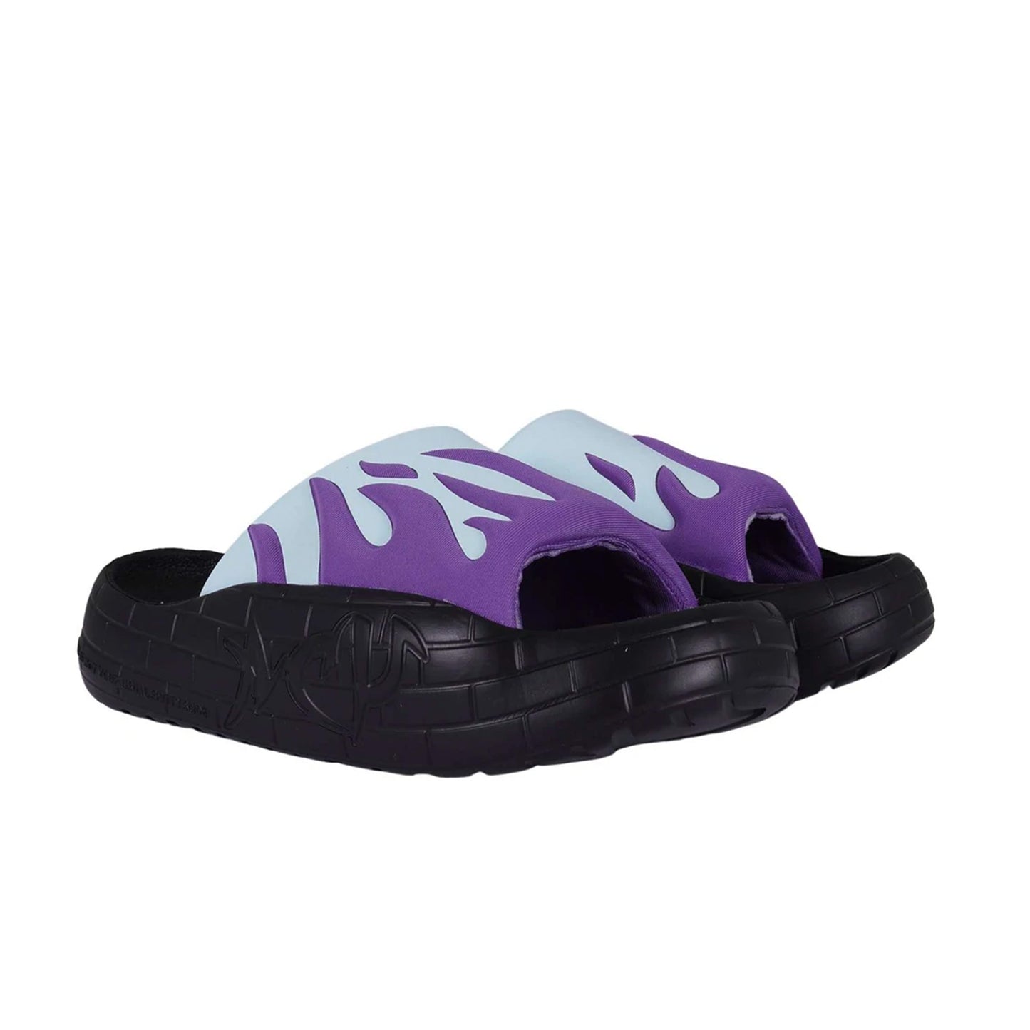 Acupuncture Ciabatte "NYU Slide Purple/Blue"