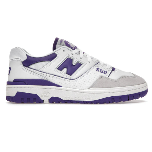New balance 550 white purple