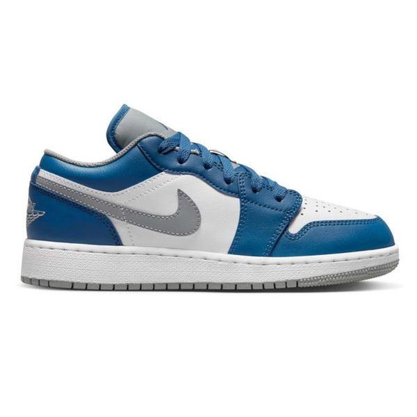 Jordan 1 Low - True Blue Cement (GS)