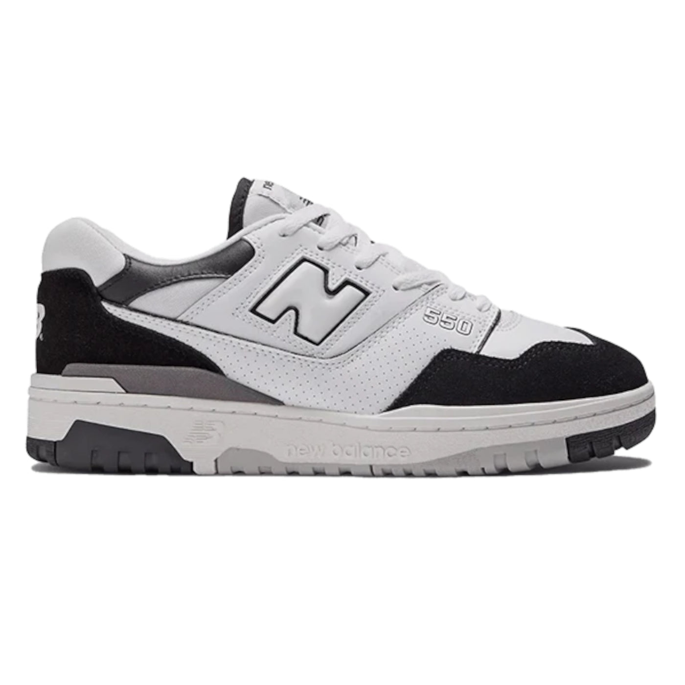 New Balance 550 White Black Rain Cloud